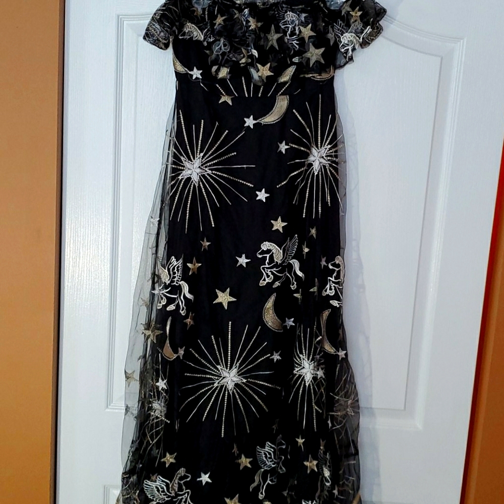 Fun and Flirty Unicorn Strapless Dress